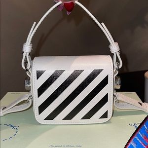 OFF-WHITE mini purse . WORN ONCE